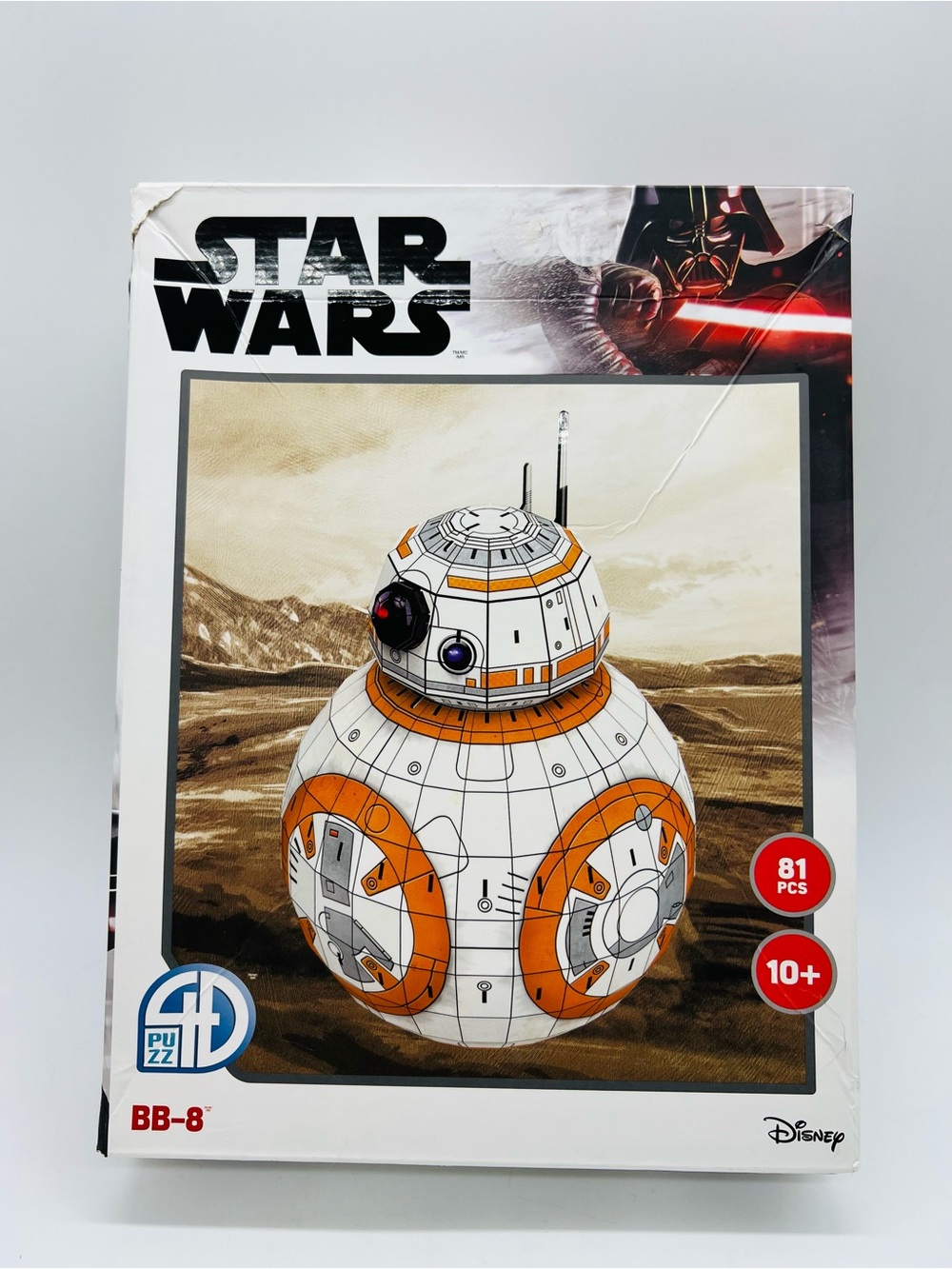 Disney Star Wars BB-8 Puzzle Toy - White, Orange & Black NIB
